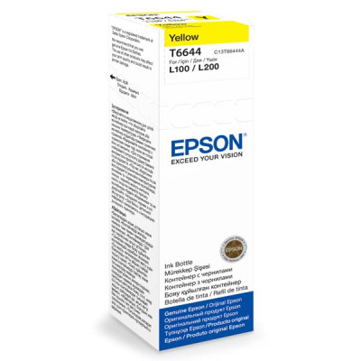 Epson T6644 (C13T66444A), originální inkoust, žlutý, 70 ml