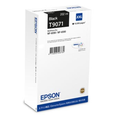 Epson T9071XXL (C13T907140), originální inkoust, černý, 202 ml