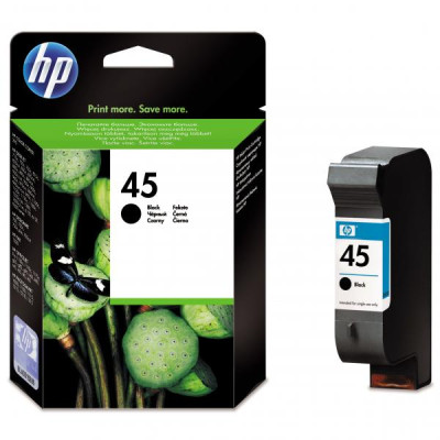 HP 51645AE (45), originální inkoust, černý, 42 ml