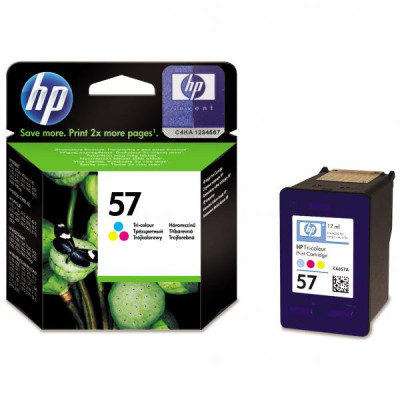 HP C6657AE (57), originální inkoust, barevný, 17 ml