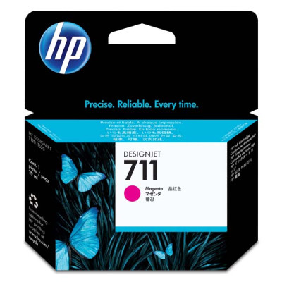 HP CZ131A (711), originální inkoust, purpurový, 29 ml