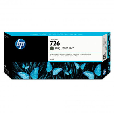 HP CH575A (726), originální inkoust, matně černý, 300 ml