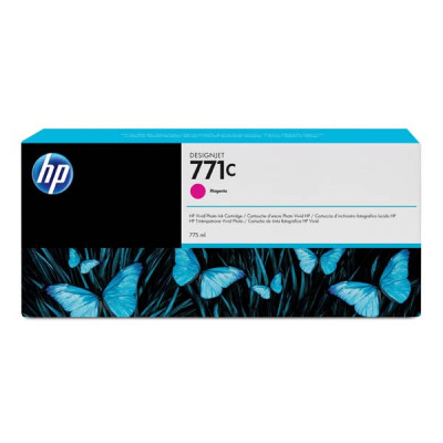 HP B6Y09A (771C), originální inkoust, purpurový, 775 ml