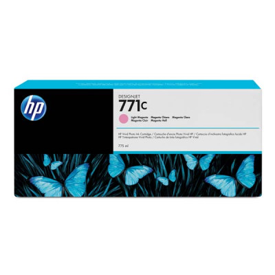 HP B6Y11A (771C), originální inkoust, světle purpurový, 775 ml