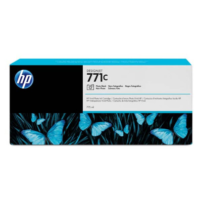 HP B6Y13A (771C), originální inkoust, photo černý, 775 ml