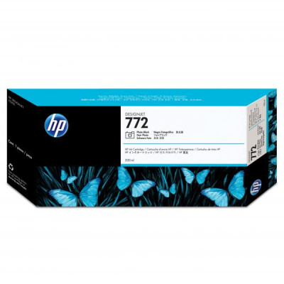 HP CN633A (772), originální inkoust, černý, 300 ml