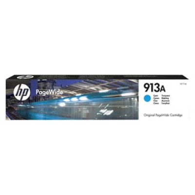 HP F6T77AE (913A), originální inkoust, azurový, 3000 stran (37 ml)