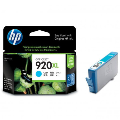 HP CD972AE (920XL), originální inkoust, azurový, 6 ml