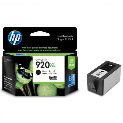 HP CD975AE (920XL), originální inkoust, černý, 32 ml