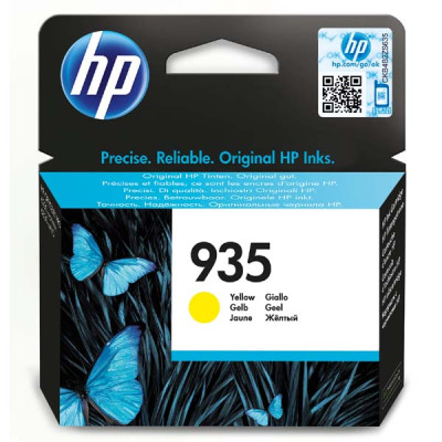 HP C2P22AE (935), originální inkoust, žlutý, 400 stran