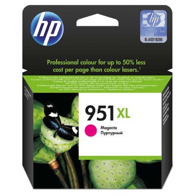 HP CN047AE (951XL), originální inkoust, purpurový, 17 ml