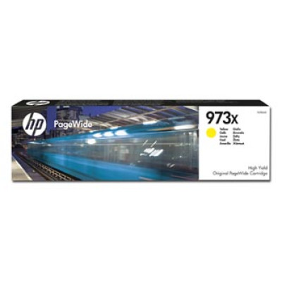 HP F6T83AE (973X), originální inkoust, žlutý, 7000 stran (82 ml)