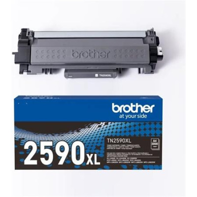 Brother TN-2590XL, originální toner, černý, 3000 stran