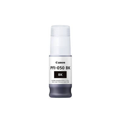 Canon PFI-050Bk (5698C001), originální inkoust, černý, 70 ml