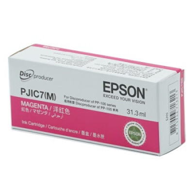 Epson PJIC7-M (C13S020691), originální inkoust, purpurový, 31,3 ml