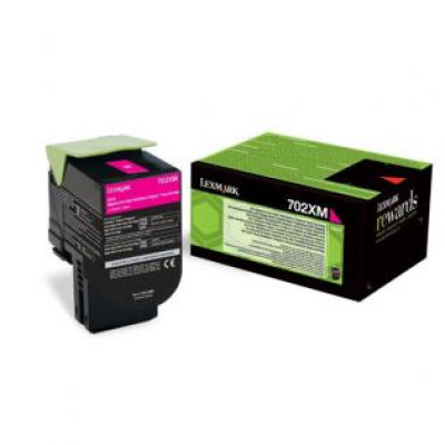 Lexmark 70C2XM0 (70C2XME), originální toner, purpurový, 4000 stran