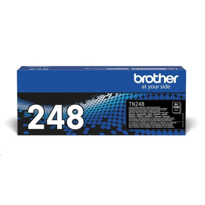 Brother TN-248Bk, originální toner, černý, 1000 stran