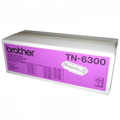 Brother TN-6300Bk, originální toner, černý, 3000 stran