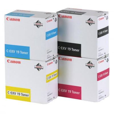 Canon C-EXV19Bk (0397B002), originální toner, černý, 16000 stran