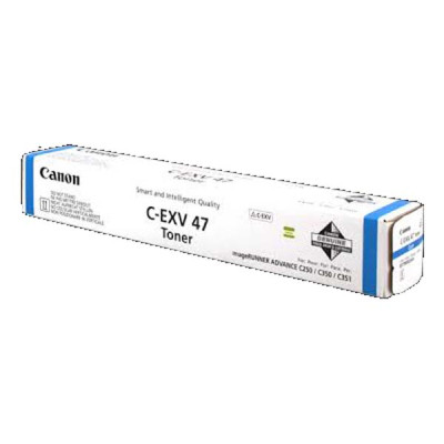 Canon C-EXV47C (8517B002), originální toner, azurový, 21500 stran