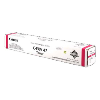 Canon C-EXV47M (8518B002), originální toner, purpurový, 21500 stran