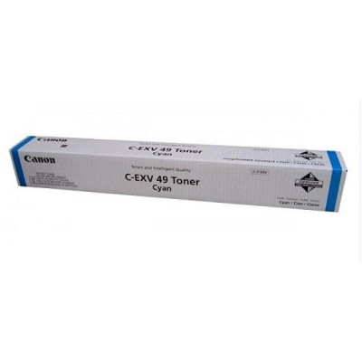 Canon C-EXV49C (8525B002), originální toner, azurový, 19000 stran