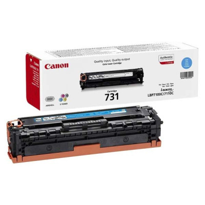 Canon CRG-731C (6271B002), originální toner, azurový, 1500 stran