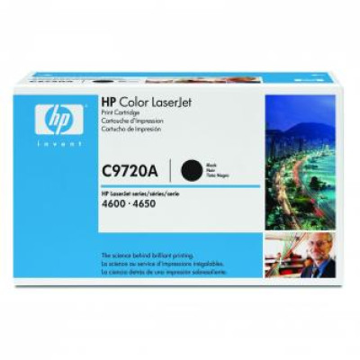 HP C9720A (641A), originální toner, černý, 9000 stran