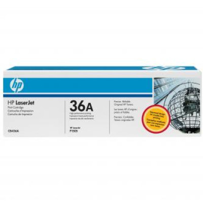 HP CB436A (36A), originální toner, černý, 2000 stran