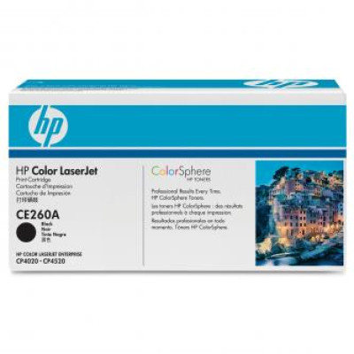 HP CE260A (647A), originální toner, černý, 8500 stran