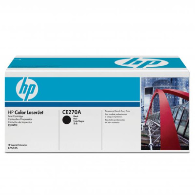 HP CE270A (650A), originální toner, černý, 13500 stran