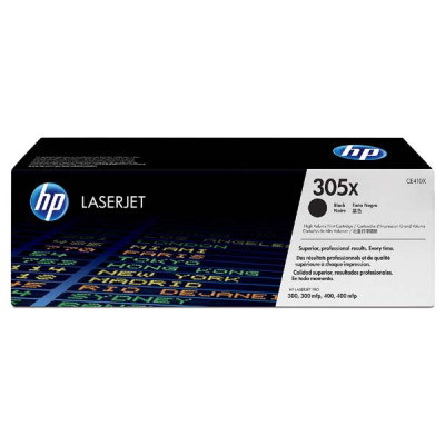 HP CE410X (305X), originální toner, černý, 4000 stran