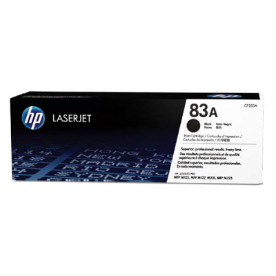 HP CF283A (83A), originální toner, černý, 1500 stran