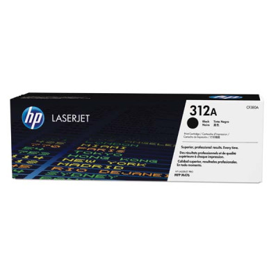 HP CF380A (312A), originální toner, černý, 2400 stran