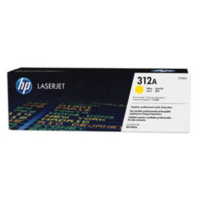 HP CF382A (312A), originální toner, žlutý, 2700 stran