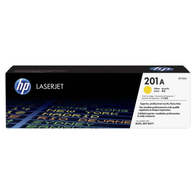 HP CF402A (201A), originální toner, žlutý, 1400 stran