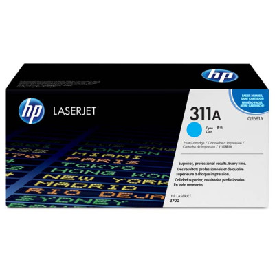 HP Q2681A (311A), originální toner, azurový, 6000 stran