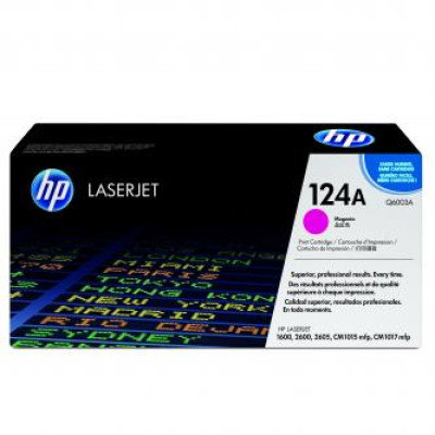 HP Q6003A (124A), originální toner, purpurový, 2000 stran