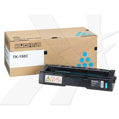 Kyocera TK-150C (1T05JKCNL0), originální toner, azurový, 6000 stran