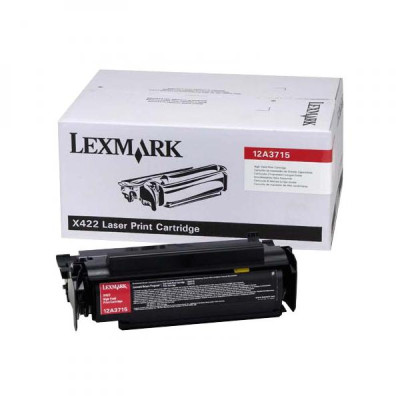 Lexmark 12A3715, originální toner, černý, 12000 stran