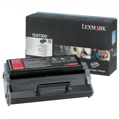 Lexmark 12A7300, originální toner, černý, 3000 stran