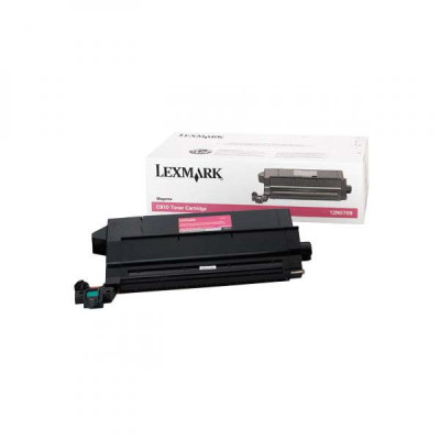 Lexmark 12N0769, originální toner, purpurový, 14000 stran