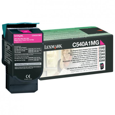 Lexmark C540A1MG, originální toner, purpurový, 1000 stran