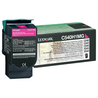 Lexmark C540H1MG, originální toner, purpurový, 2000 stran