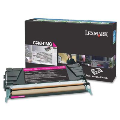 Lexmark C748H1MG, originální toner, purpurový, 10000 stran