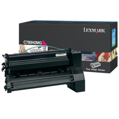 Lexmark C780H2MG, originální toner, purpurový, 10000 stran