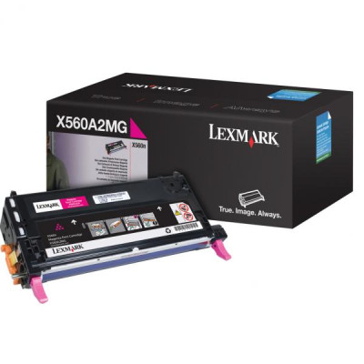 Lexmark X560A2MG, originální toner, purpurový, 4000 stran