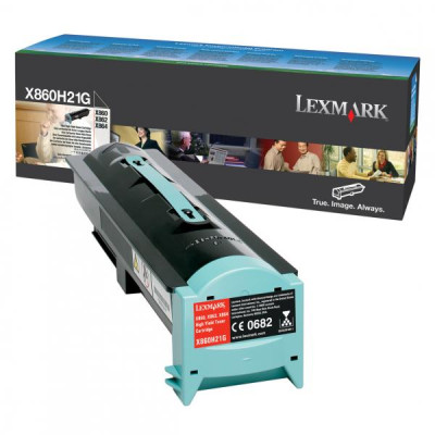 Lexmark X860H21G, originální toner, černý, 35000 stran