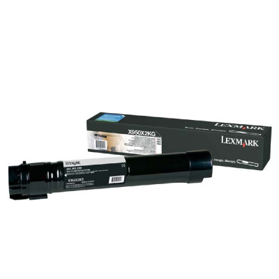 Lexmark X950X2KG, originální toner, černý, 32000 stran