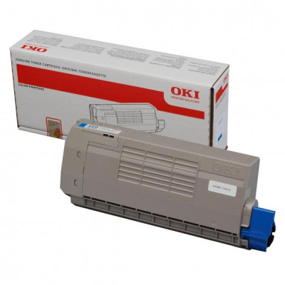 Oki C710 (44318607), originální toner, azurový, 11500 stran